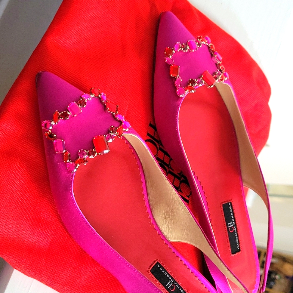 Brand New Carolina Herrera Pointed Toe Flat Shoes Brand New Carolina Herrera Pointed Toe Flat Shoes